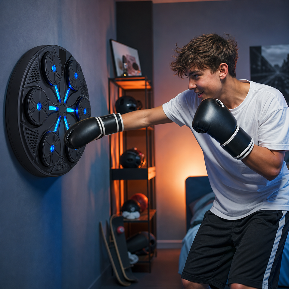 Aparato de boxeo interactivo con tecnología avanzada